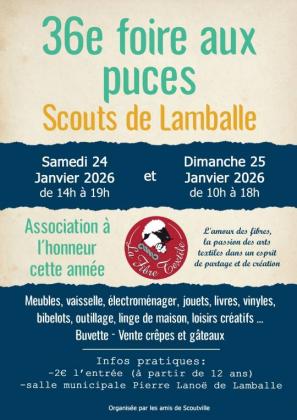 Foire aux puces des scouts - Lamballe