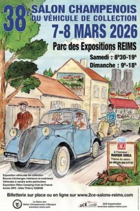 38e salon Champenois du véhicule de collection - Reims