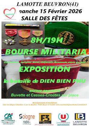 Exposition-bourse militaria et matériel militaire - Lamotte-Beuvron