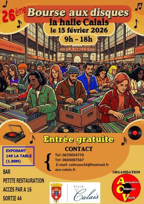 Bourse aux disques - Calais