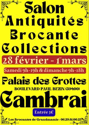 Salon Antiquités brocante et collections - Cambrai