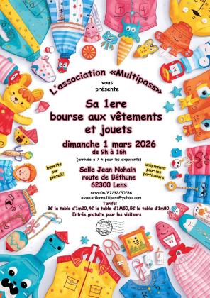 Bourse aux Vêtements et Jouets - Lens