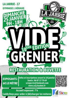 Vide-greniers - La Jarrie