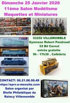 11e salon de la maquette, du modélisme et des miniatures - Villemomble