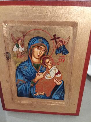 Icône Byzantine Vierge du Perpétuel Secours