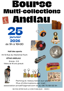 4ème bourse multi-collections - Andlau