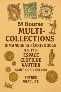 5ème bourse multi-collections - Saint-Grégoire