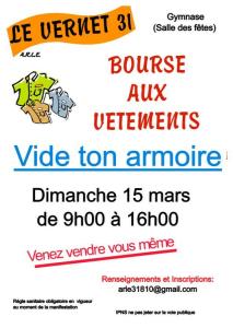 Bourse aux vêtements - Vernet