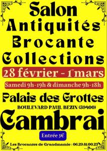 Salon Antiquités brocante et collections - Cambrai