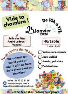 Vide ta chambre - Venette