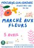 Marché aux fleurs - Mortagne-sur-Gironde