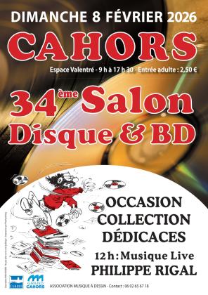 34éme Salon Disques & BD