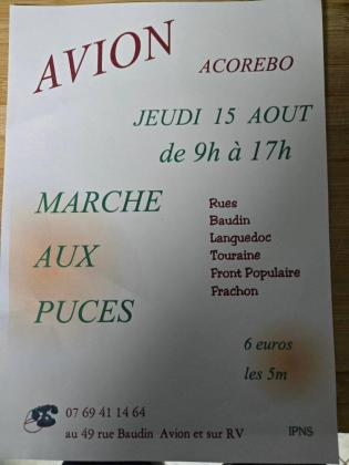 Marché aux puces - Avion