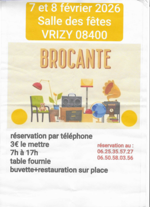Brocante, Vide-greniers - Vouziers