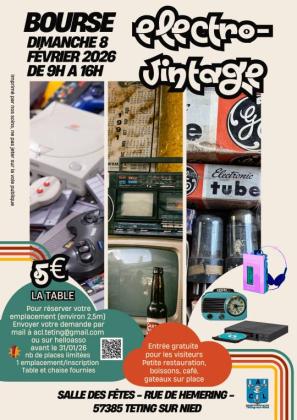 Bourse électro vintage - Teting-sur-Nied