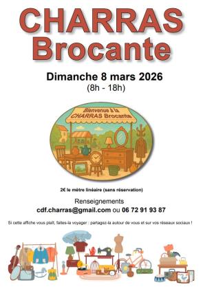 Brocante, Vide-greniers - Charras