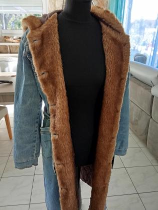 Manteau femme en jean's