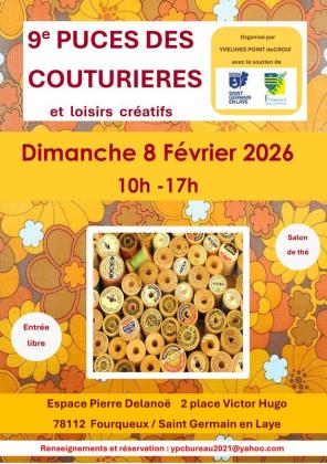 9ème puces des couturières et loisirs créatifs - Fourqueux