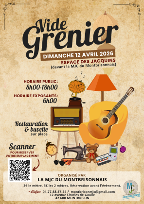 Brocante, Vide-greniers - Montbrison