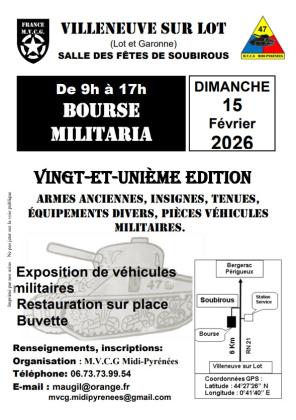 Bourse militaria - Villeneuve-sur-Lot