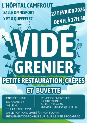 Vide-greniers - Hôpital-Camfrout