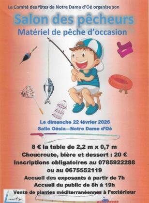Salon des pêcheurs, vente de plantes - Notre-Dame-d'Oé