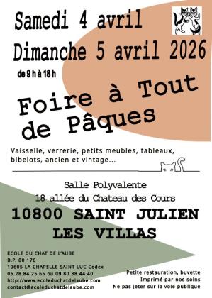 Foire à tout - Saint-Julien-les-Villas