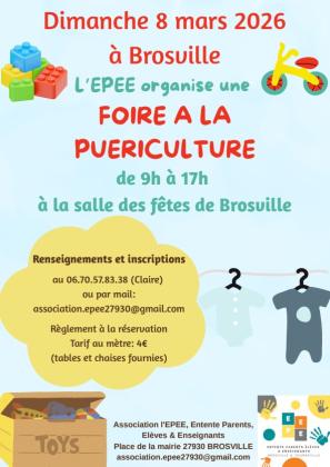 Bourse à la puériculture - Brosville