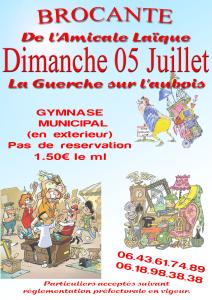 Brocante de l'Amicale Laique La Guerche