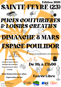 Puces des couturières - Sainte-Feyre