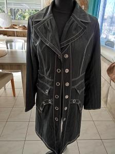 Manteau noir femme
