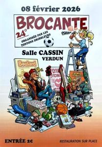 Brocante, Vide-greniers- Verdun