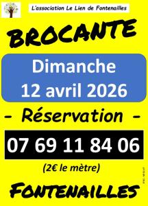 Brocante, Vide-greniers - Fontenailles
