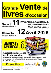Grande vente de livres - Saint-Dié-des-Vosges