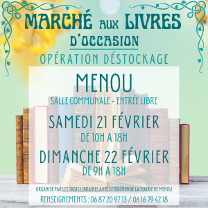 Marché aux livres - Menou