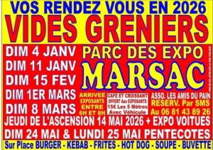 Vide-greniers - Marsac-sur-l'Isle