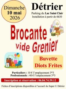 Brocante, Vide-greniers - Détrier
