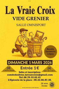 Vide-greniers - La Vraie-Croix