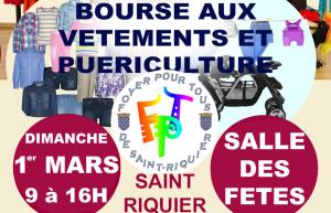 bourse aux vêtements, puériculture - Saint-Riquier