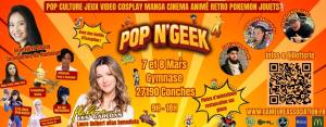 Pop N geek, bourse aux jeux vidéos, mangas, BD - Conches-en-Ouche
