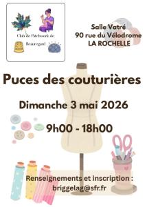 Puces des couturières - La Rochelle