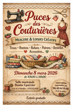 Puces des couturières - Pélussin