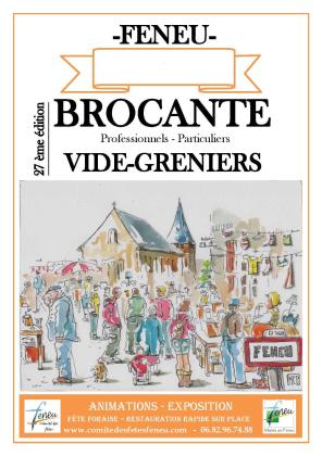Brocante, Vide-greniers - Feneu