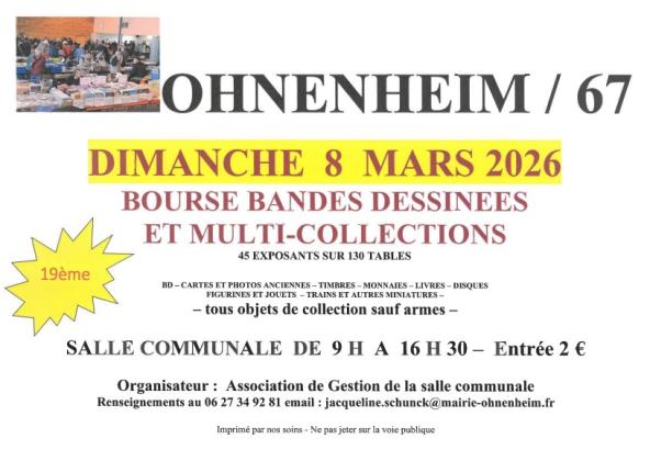 Bourse toutes collections - Ohnenheim