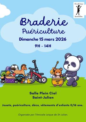Braderie de puériculture - Saint-Julien