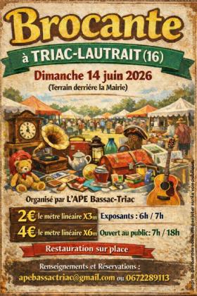 Brocante à Triac-Lautrait (16)