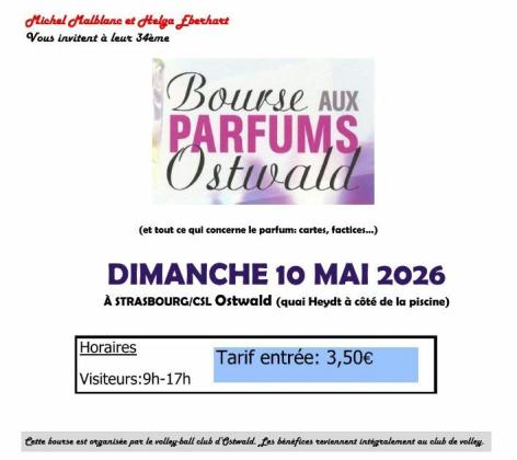 34e bourse de collection de parfum - Ostwald