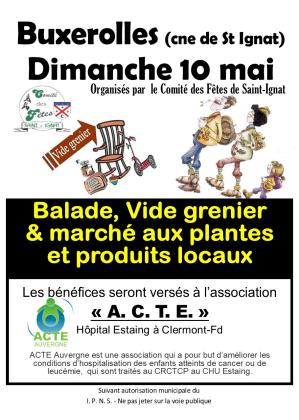 Vide-greniers et marché aux plants - Saint-Ignat