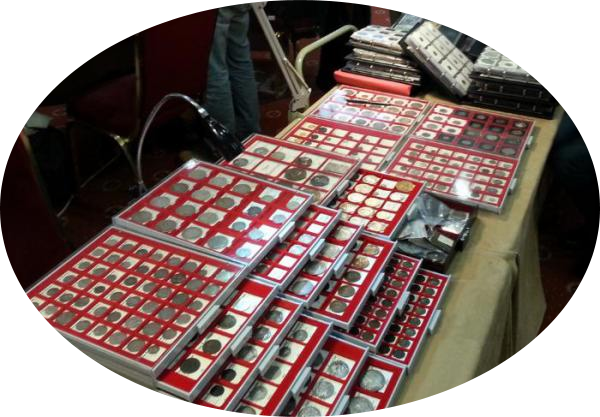 Réunions des collectionneurs de pièces de monnaies et de billets de banque