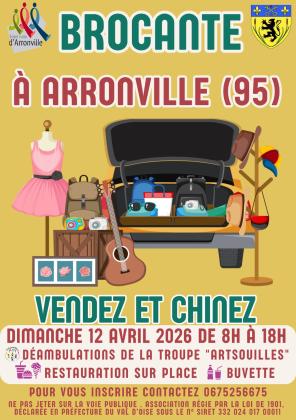 Brocante, Vide-greniers - Arronville